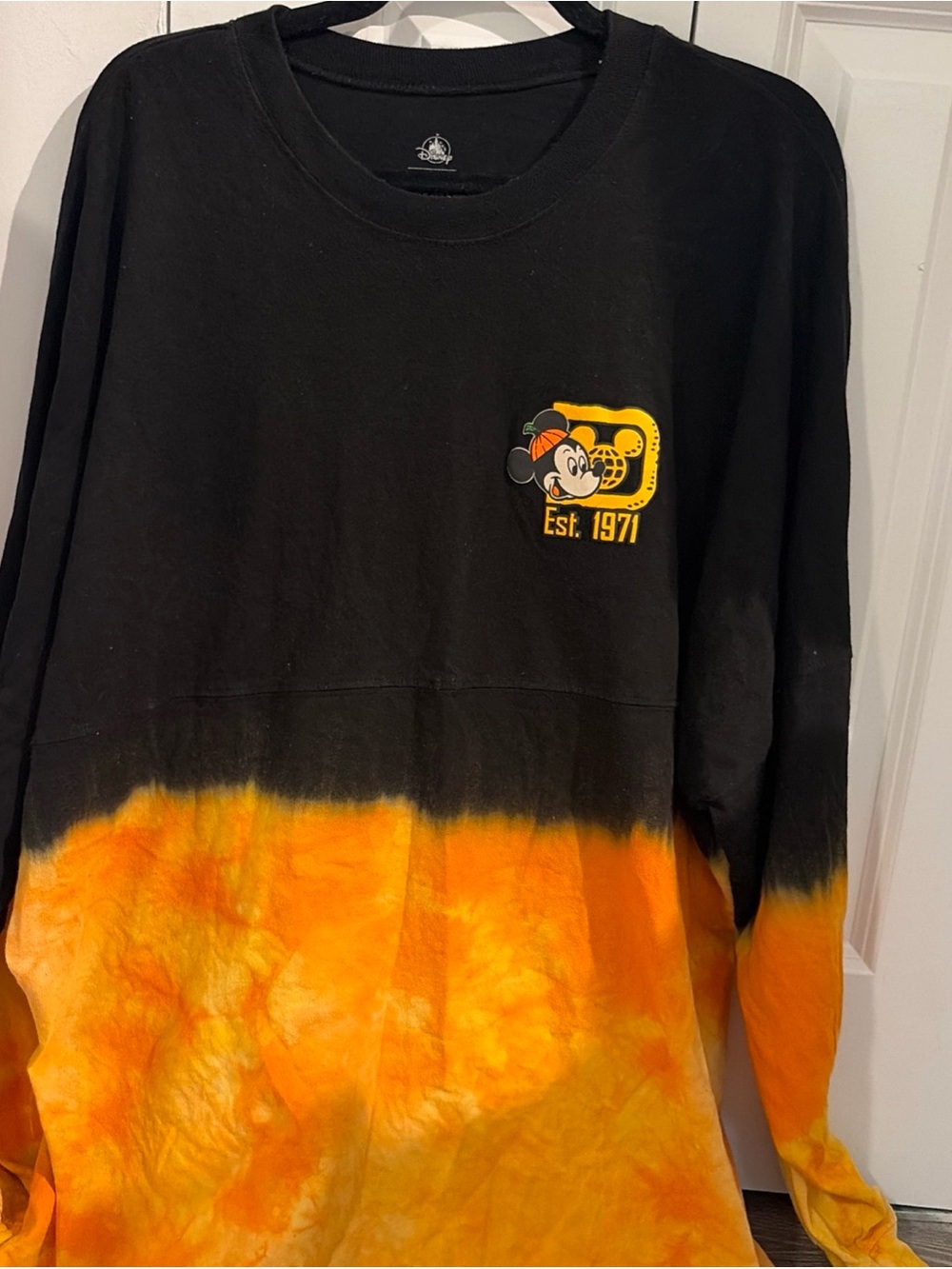 2XL Spirit Jersey Walt Disney World Mickey Mouse Halloween Tie-Dye Shirt - Picture 3 of 7